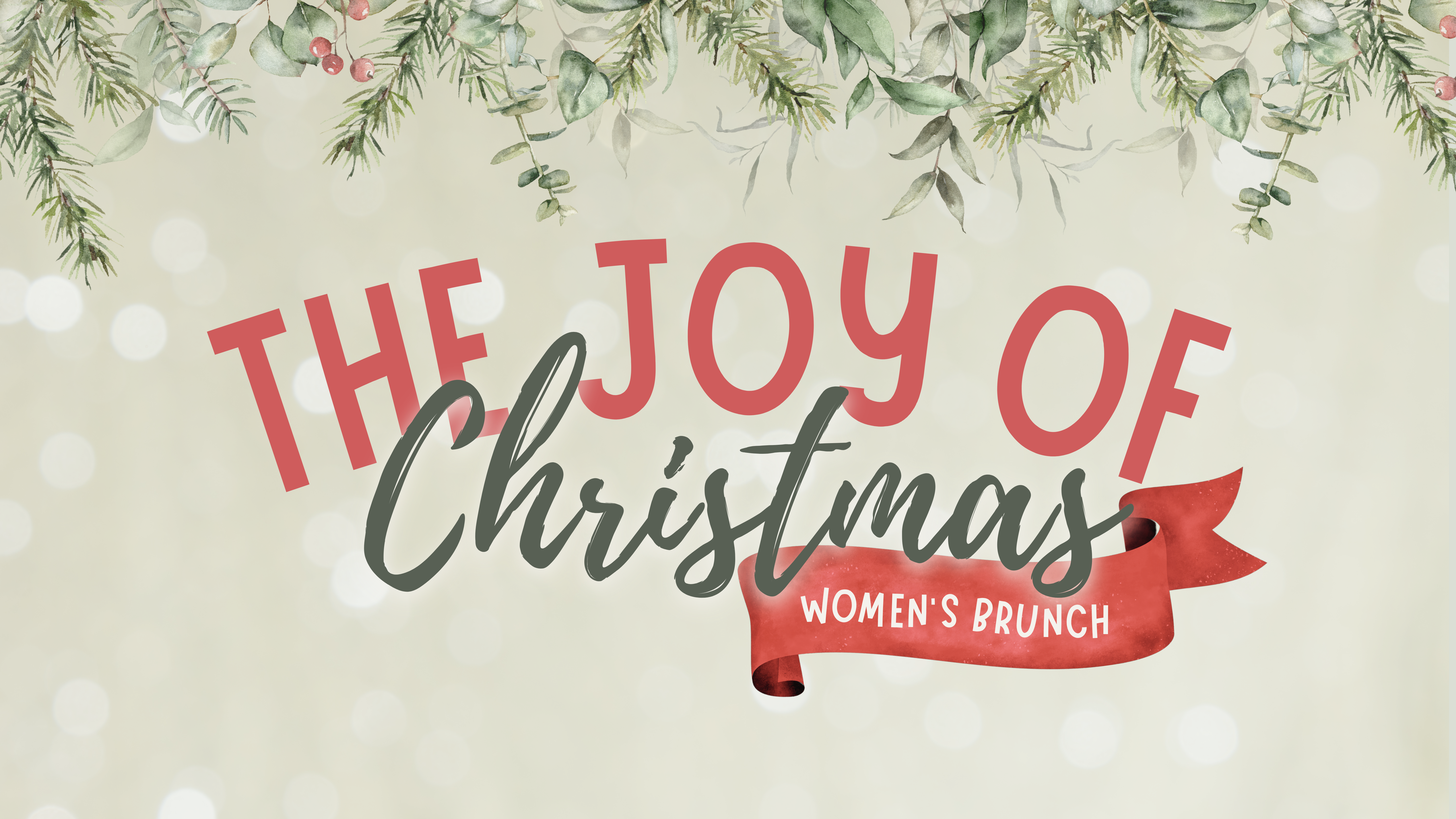 The Joy of Christmas title